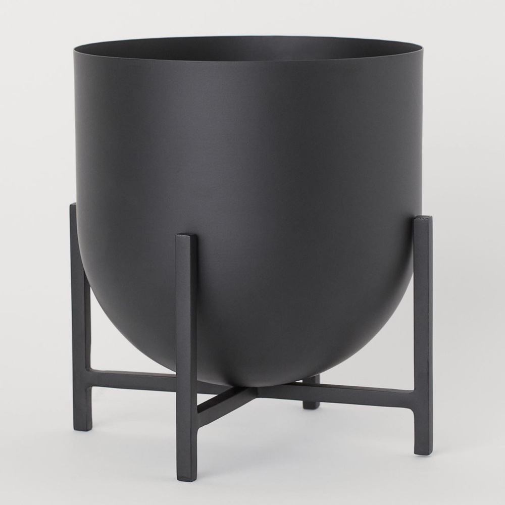 H&M Home Large Plant Pot w/ Pedestal